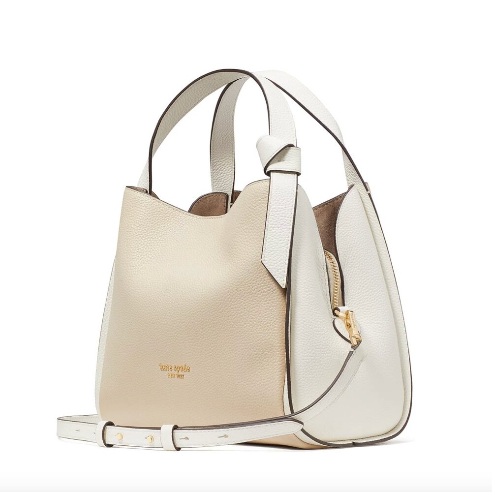 BRAND NEW WITH TAG Kate Spade Colorblocked Knott Medium Crossbody Tote